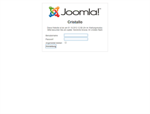 Tablet Screenshot of cristallo-mineralien.ch